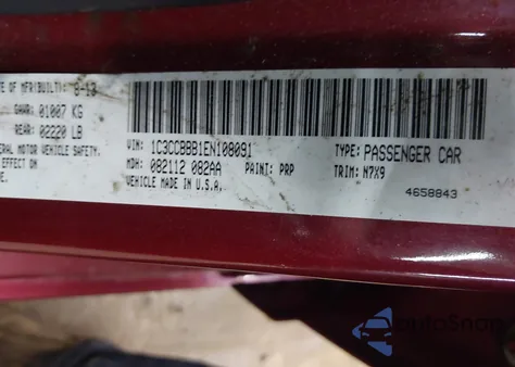 2014 Chrysler 200 Touring from USA, damaged, VIN 1C3CCBBB1EN108091